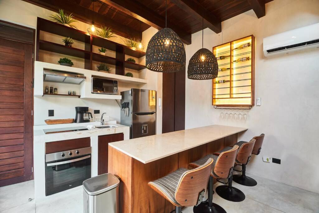 Tribu 306 Boho Design Gem In The Heart Of Tulum W/ Rooftop Apartman Kültér fotó