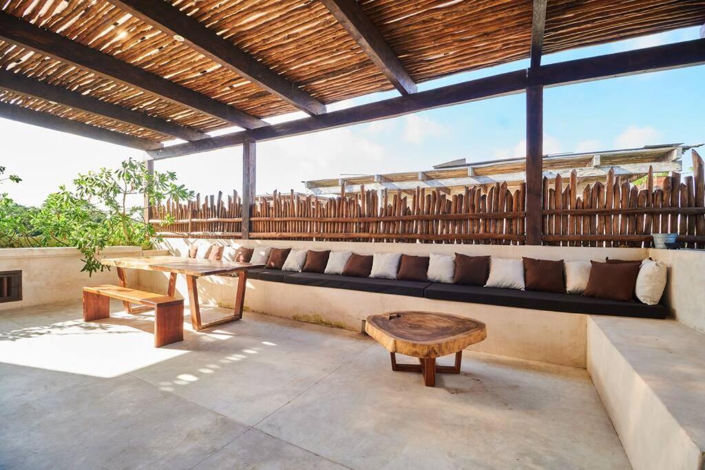 Tribu 306 Boho Design Gem In The Heart Of Tulum W/ Rooftop Apartman Kültér fotó