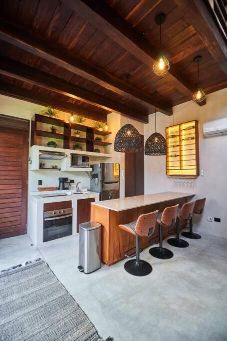 Tribu 306 Boho Design Gem In The Heart Of Tulum W/ Rooftop Apartman Kültér fotó